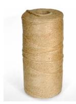 Opakowanie Sznurek jutowy 0,5kg 250m na szpuli D.RECT