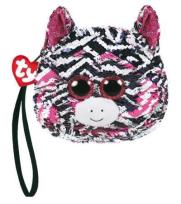 Opakowanie TY Fashion - cekinowa torba na nadgarstek Zebra