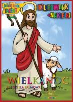 Okładka książki Wielkanoc. Niedziela palmowa - kolorowanki+naklej.