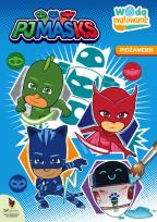 Okładka książki WODĄ MALOWANE PJMASKS PIDŻAMERSI