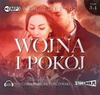 Okładka książki Wojna i pokój Tom 3 i 4 - Audiobook