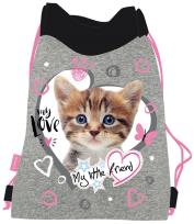 Opakowanie Worek na obuwie My Little Friend Kot Pink