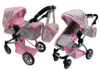 Opakowanie Wózek dla lalek Alice głęboki, Spacerówka 2w1