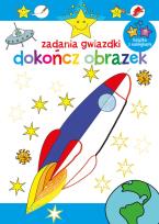 Okładka książki Zadania gwiazdki. Dokończ obrazek