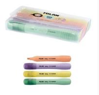 Opakowanie Zakreślacz Sway pastel etui 4 kolory MILAN