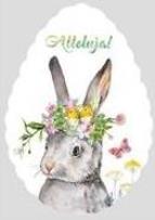 Opakowanie Zawieszka metalowa - Alleluja, wianek Easter