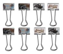 Opakowanie Zestaw klipsów Snowboard 8 sztuk