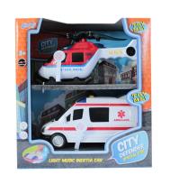 Opakowanie Zestaw służb specjalnych - helikopter i ambulans