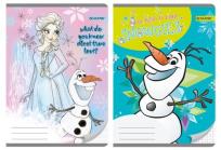 Opakowanie Zeszyt A5 w kratkę 16 kartek Kraina Lodu 10 sztuk