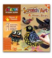 Opakowanie 4 magiczne ptaki