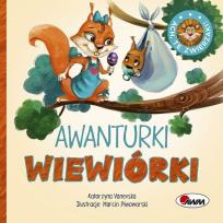 Okładka książki Ach te zwierzaki Awanturki wiewiórki