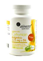 Zdjęcie produktu Aliness Cytrynian magnezu 125mg z B6 100 kaps