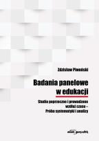 Okładka książki Badania panelowe w edukacji Studia poprzeczne i prowadzone wzdłuż czasu-Próba systematyki i analizy