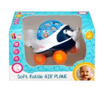 Opakowanie Bam bam Miękka grzechotka Samolot