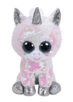 Opakowanie Beanie Boos - Cekinowy Jednorożec biały 24cm