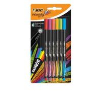 Opakowanie Cienkopisy Intensity fine mix rainbow 6 kolorów