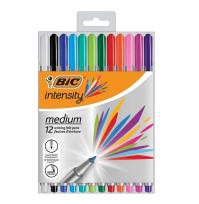 Opakowanie Cienkopisy Intensity medium mix ast etui 12szt BIC