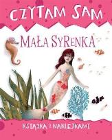 Okładka książki Czytam sam. Mała Syrenka. Książka z naklejkami