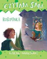 Okładka książki Czytam sam. Roszpunka. Książka z naklejkami