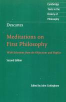 Okładka książki Descartes Meditations on First Philosophy