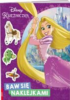 Okładka książki Disney Księżniczka Baw się Naklejkami