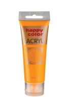 Okładka książki Farba akrylowa 75ml ciemnożółty HAPPY COLOR
