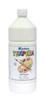 Opakowanie Farba tempera w butelce 1l. Biały Karbon