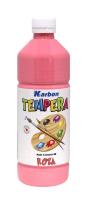 Opakowanie Farba tempera w butelce Karbon różowa 550ml