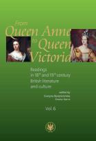 Okładka książki From Queen Anne to Queen Victoria. Readings in 18th and 19th century British Literature and Culture