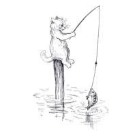 Opakowanie Karnet B6 z kopertą A Fishing Story