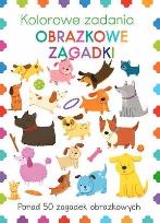 Okładka książki Kolorowe zadania. Obrazkowe zagadki