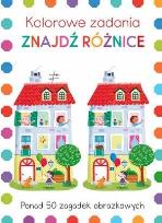Okładka książki Kolorowe zadania. Znajdź różnice
