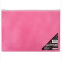 Opakowanie Koperta na zamek A4 PP-P56 czerwona PENMATE