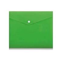 Opakowanie Koperta na zatrzask A4 PP-116 z kieszenią zielona