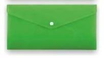 Opakowanie Koperta na zatrzask B6/DL PP-115 zielona PENMATE