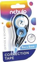 Opakowanie Korektor w taśmie 5mm x 6m NEBULO