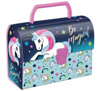 Okładka książki Kuferek oklejany Jednorożec DERFORM