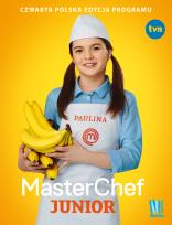 Okładka książki MASTERCHEF JUNIOR CZWARTA POLSKA EDYCJA PROGRAMU