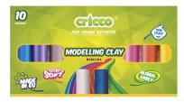 Opakowanie Modelina 10 kolorów CRICCO