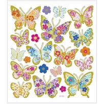Opakowanie Naklejki Motyle w Kwiaty
