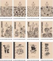 Opakowanie Notatnik ozdobny 105x125/64K gładki FRESH