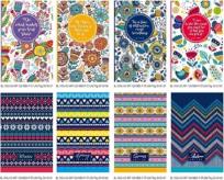 Opakowanie Notatnik ozdobny 105x165/80K linia FRESH