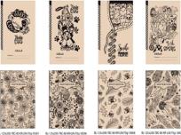 Opakowanie Notatnik ozdobny 125x200/80K linia FRESH