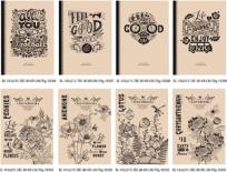 Opakowanie Notatnik ozdobny 143x215/80K linia FRESH