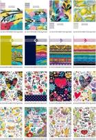 Opakowanie Notatnik ozdobny 145x197/64K kratka FRESH