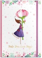 Opakowanie Notatnik ozdobny A5 Róża