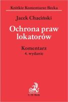 Okładka książki Ochrona praw lokatorów. Komentarz w.4