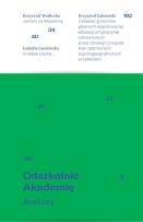 Okładka książki Odszkolnić Akademię / Galeria Arsenał