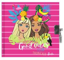 Opakowanie Pamiętnik z kłódką Barbie Good Vibes