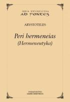 Okładka książki Peri hermeneias (Hermeneutyka)